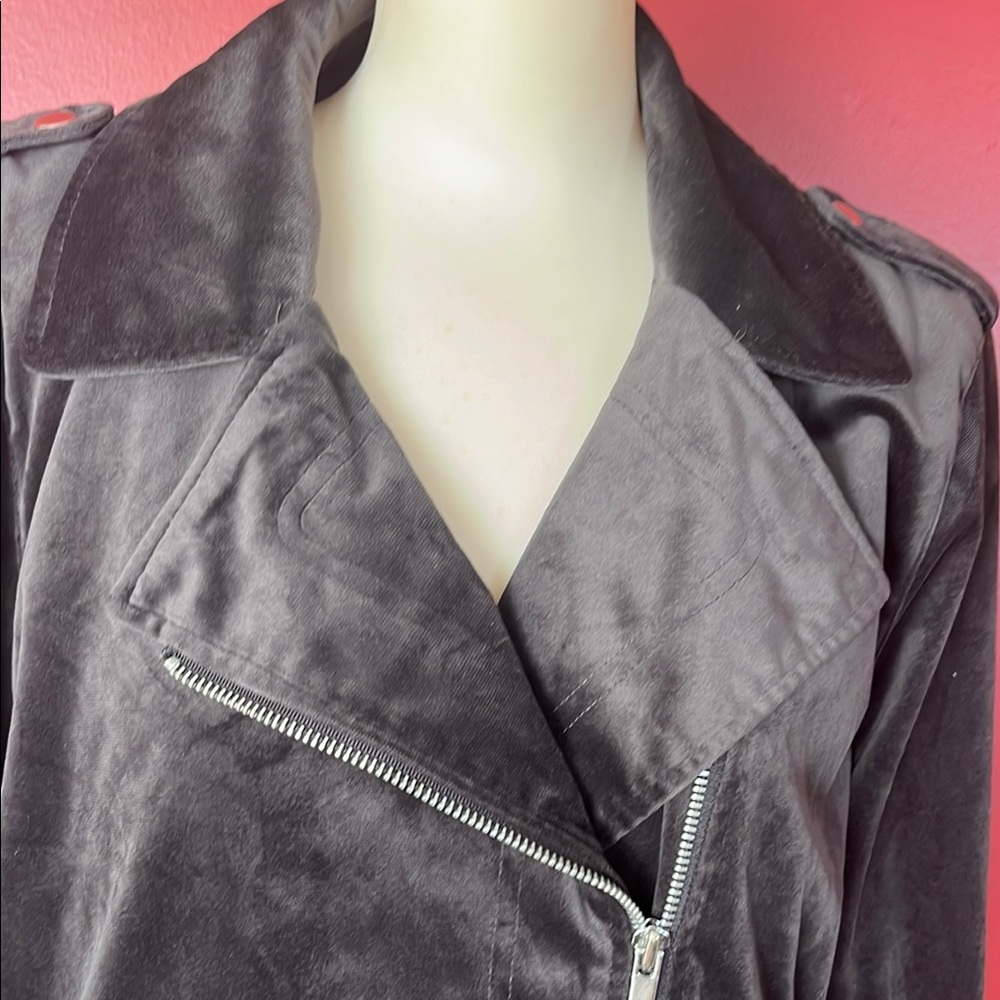 Like new LC Lauren Conrad Brown Blazer with Notched Lapel - Picture 3 of 16